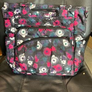 Lug Ace bag in Watercolor black